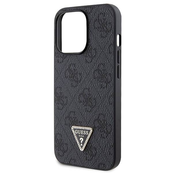 Etui Guess GUHCP13LP4TDSCPK iPhone 13 Pro / 13 6.1" czarny/black hardcase Crossbody 4G Metal Logo Case