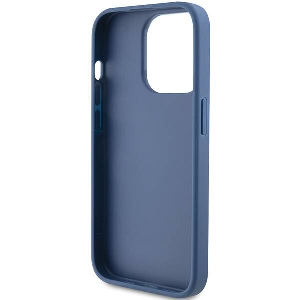 Etui Guess GUHCP15LG4GLBL iPhone 15 Pro 6.1" niebieski/blue hardcase 4G Stripe Collection Case