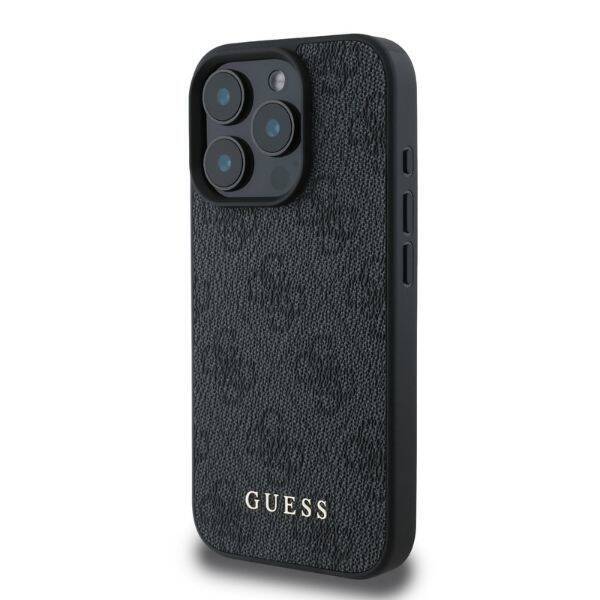 Etui Guess GUHCP16XG4GFGR iPhone 16 Pro Max czarny/black HC PU 4G Classic