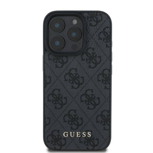 Etui Guess GUHCP16XG4GFGR iPhone 16 Pro Max czarny/black HC PU 4G Classic