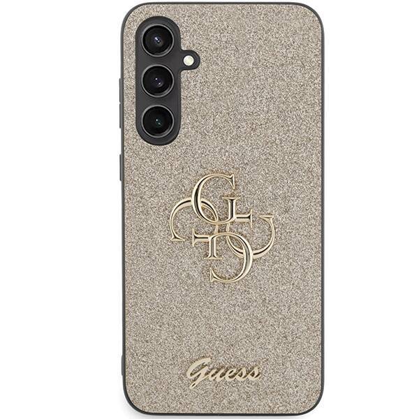 Etui Guess GUHCS23FEHG4SGD Samsung Galaxy S23 FE S711 złoty/gold hardcase Glitter Script Big 4G Case