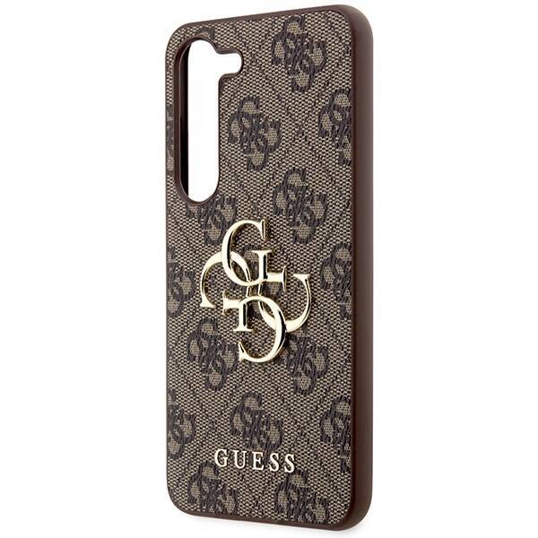 Etui Guess GUHCS24M4GMGBR Samsung Galaxy S24 Plus S926 brązowy/brown hardcase 4G Big Metal Logo Case