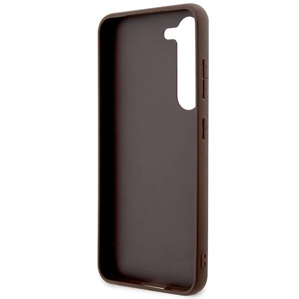 Etui Guess GUHCS24M4GMGBR Samsung Galaxy S24 Plus S926 brązowy/brown hardcase 4G Big Metal Logo Case