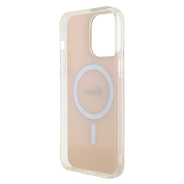 Etui Guess GUHMP15XHITSP iPhone 15 Pro Max 6.7" różowy/pink hardcase IML Iridescent MagSafe Case