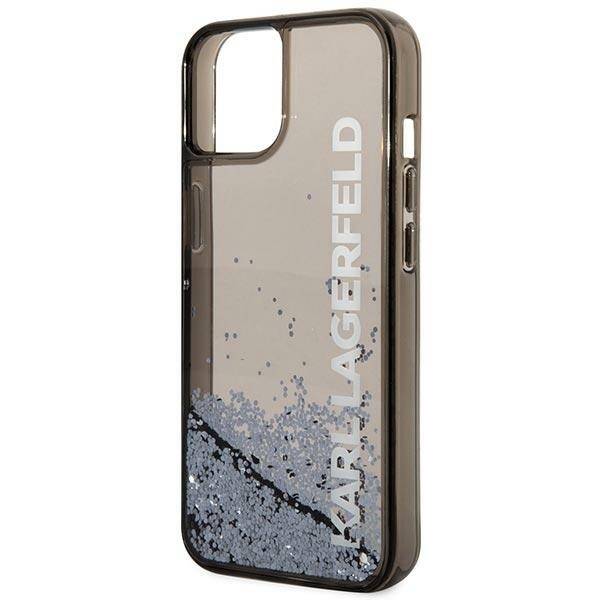 Etui KARL LAGERFELD Apple iPhone 14 Liquid Glitter Elong Czarny Hardcase