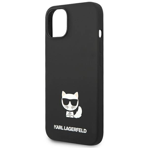 Etui KARL LAGERFELD Apple iPhone 14 Plus Silicone Choupette Body Czarny Hardcase