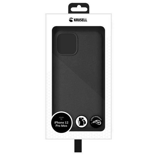 Etui KRUSELL Apple iPhone 12 Pro Max 6,7 62172 SandCover Czarny Case