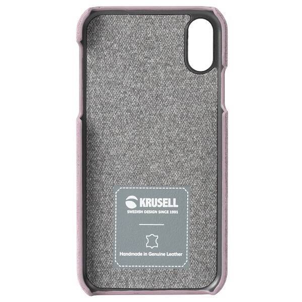 Etui KRUSELL Apple iPhone X Xr Broby Cover 61466 Różowy Case