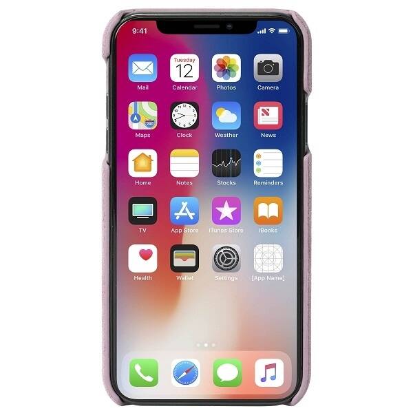 Etui KRUSELL Apple iPhone X Xr Broby Cover 61466 Różowy Case