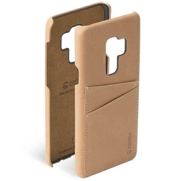 Etui KRUSELL Samsung Galaxy S9 Plus G965 Sunne 2 Card Cover 61271 Beżowy Case