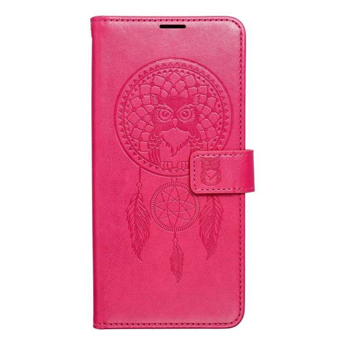 Etui Kabura Mezzo Book Do Xiaomi Redmi Note 12S Łapacz Snów Magenta Case