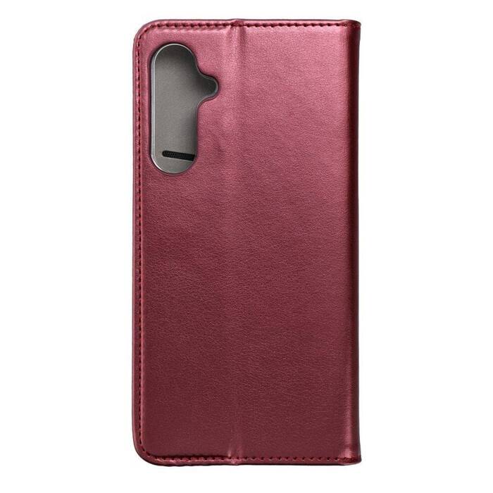 Etui Kabura Smart Magneto do SAMSUNG S23 FE burgundowy Case