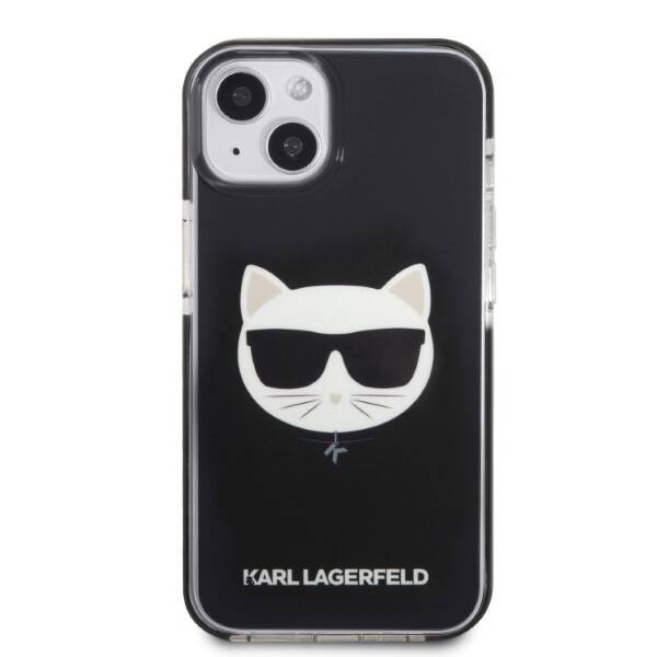 Etui Karl Lagerfeld iPhone 13 6,1" Hardcase Czarny/black Choupette Head Case