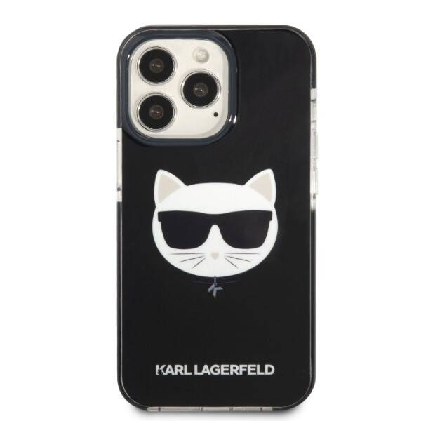 Etui Karl Lagerfeld iPhone 13 Pro / 13 6,1" Hardcase Czarny/black Choupette Head Case