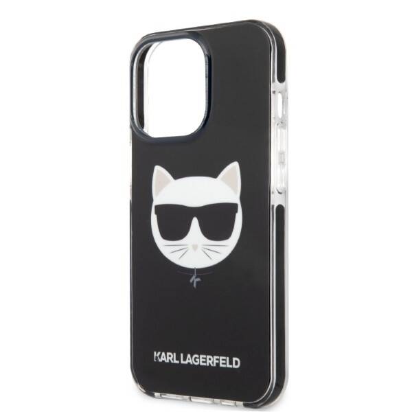 Etui Karl Lagerfeld iPhone 13 Pro / 13 6,1" Hardcase Czarny/black Choupette Head Case