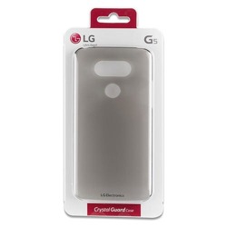 Etui LG G5 Crystal Guard CSV-180 Szare Oryginalne 