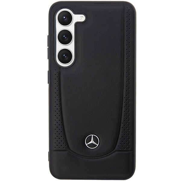 Etui Mercedes MEHCS23FEARMBK Samsung Galaxy S23 FE S711 czarny/black hardcase Leather Urban Case