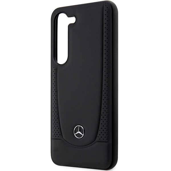 Etui Mercedes MEHCS23FEARMBK Samsung Galaxy S23 FE S711 czarny/black hardcase Leather Urban Case