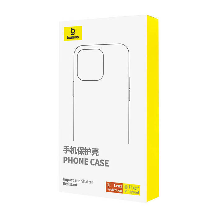 Etui Przeźroczyste etui Baseus iPhone 14 Pro + szkło hartowane Case