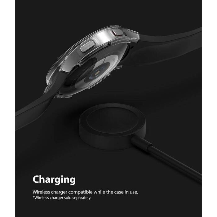 Etui RINGKE Samsung Galaxy Watch 4 40 MM Slim 2-Pack Bezbarwny Czarny Case