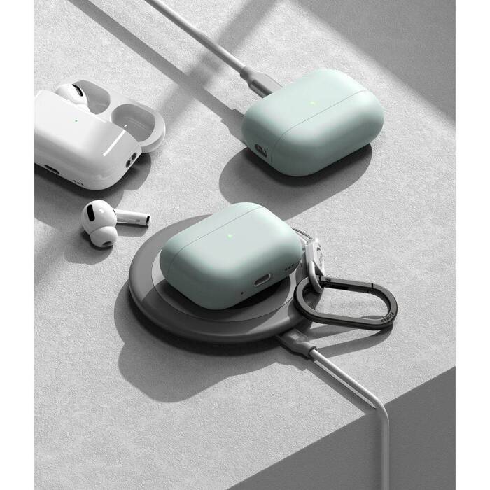 Etui Ringke Silicone Apple Airpods Pro 1 / 2 Seafoam Case