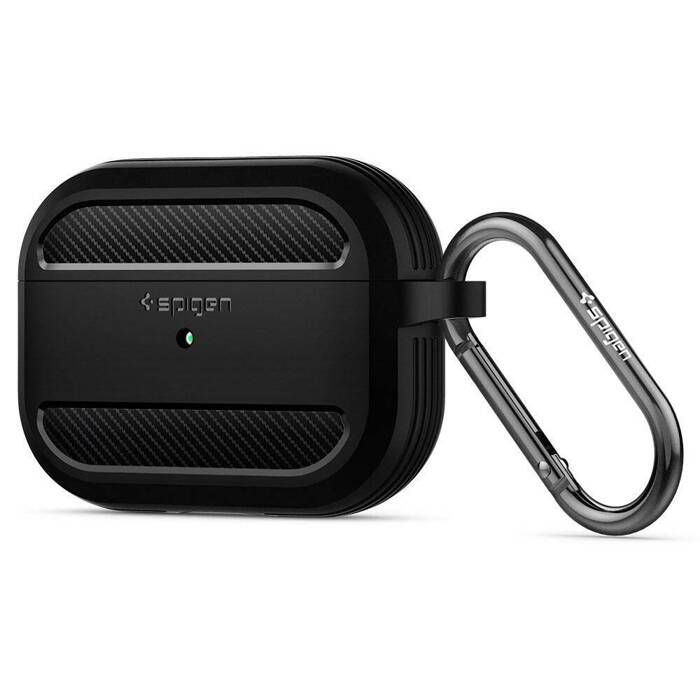 Etui SPIGEN Airpods Pro Rugged Armor Matte Black Czarne Case