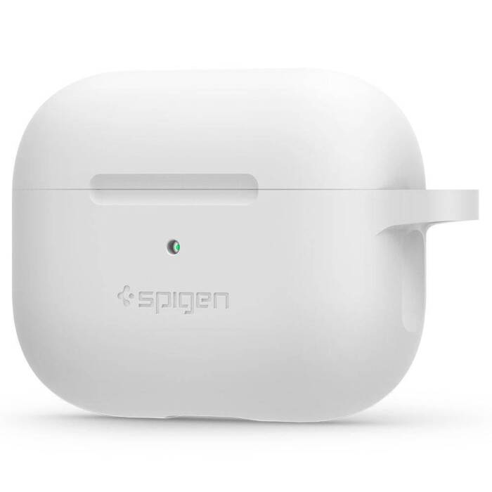 Etui SPIGEN Apple Airpods Pro Silicone Fit White Białe Case