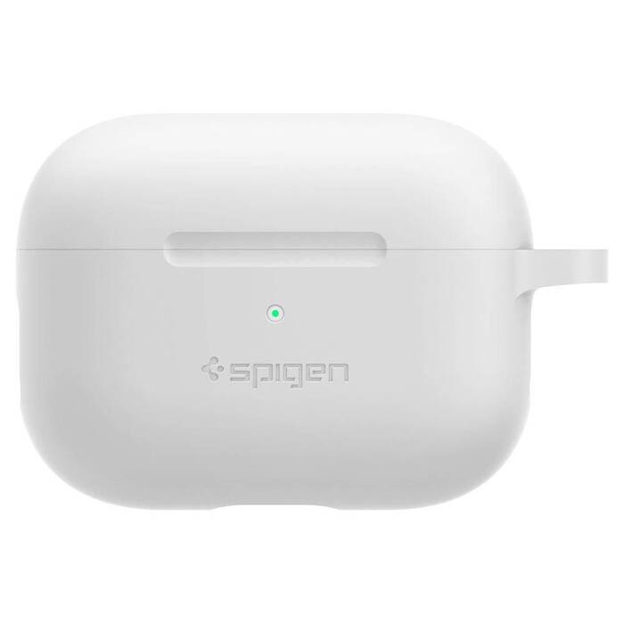 Etui SPIGEN Apple Airpods Pro Silicone Fit White Białe Case