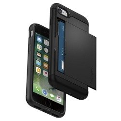 Etui SPIGEN Apple iPhone SE 2022 2020 7 8 Slim Armor Cs Black Czarne Case 