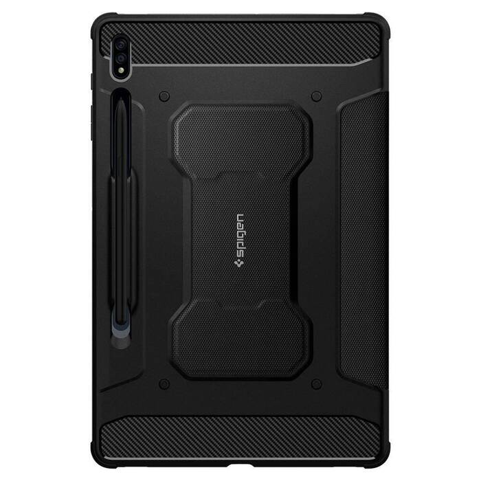 Etui SPIGEN Galaxy Tab S7 S8 11.0 T870 / T875 Rugged Armor ”Pro” Black Czarne Case