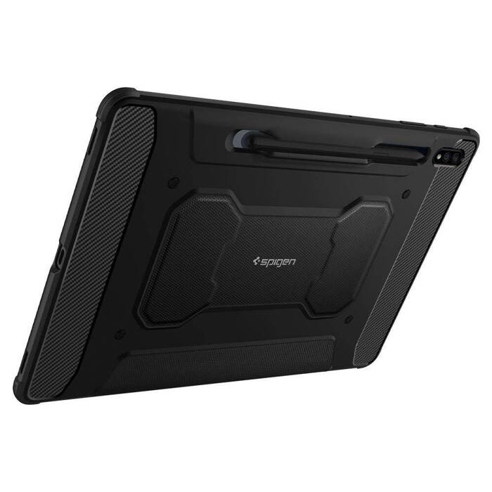 Etui SPIGEN Galaxy Tab S7 S8 11.0 T870 / T875 Rugged Armor ”Pro” Black Czarne Case