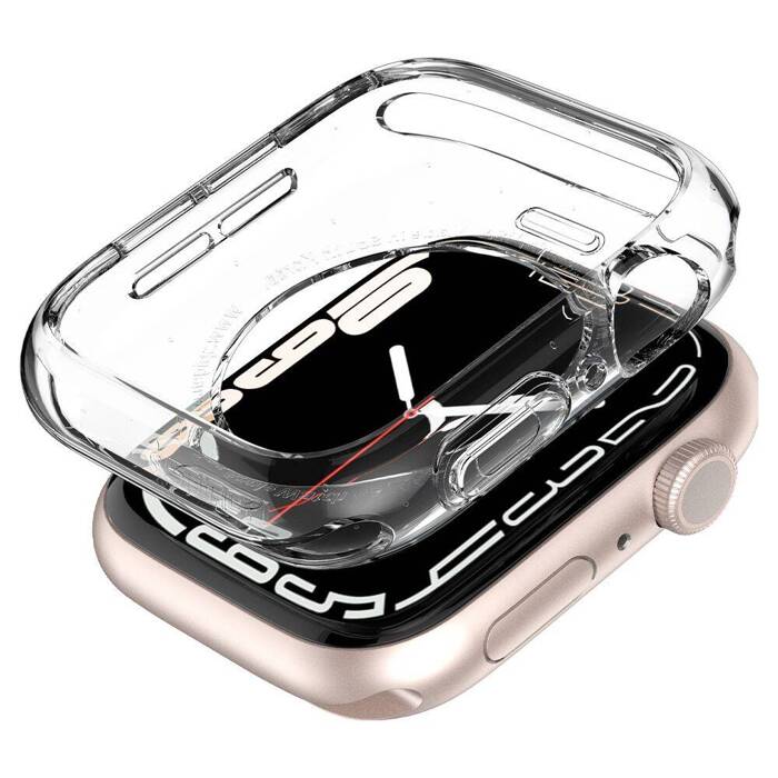 Etui SPIGEN Liquid Crystal Apple Watch 6 7 8 9 SE 2022 40mm 41mm Przezroczyste