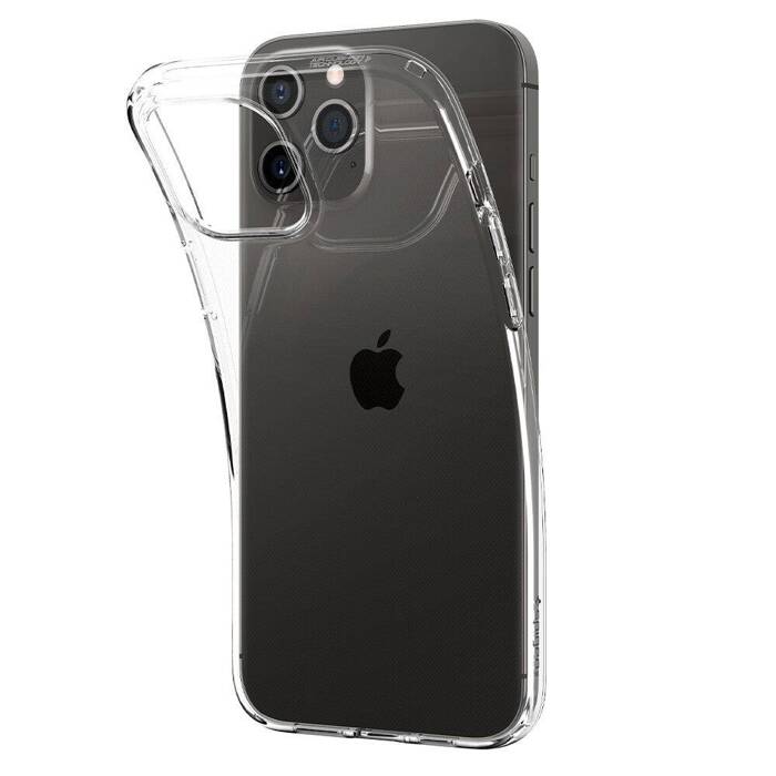 Etui SPIGEN Liquid Crystal iPhone 12 12 Pro Crystal Clear Przeźroczyste Case