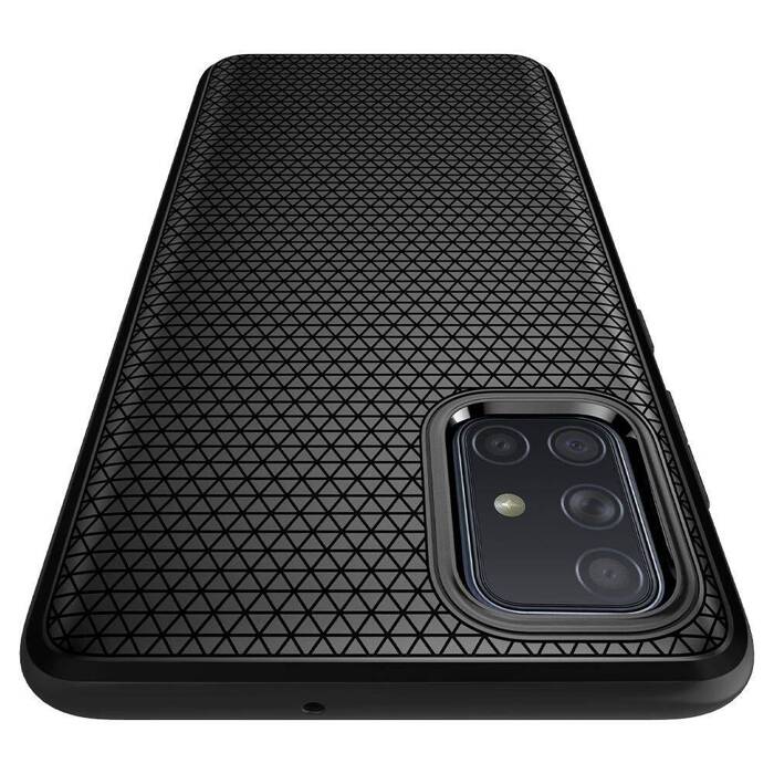 Etui SPIGEN Samsung Galaxy A51 Liquid Air Matte Black Czarne Case