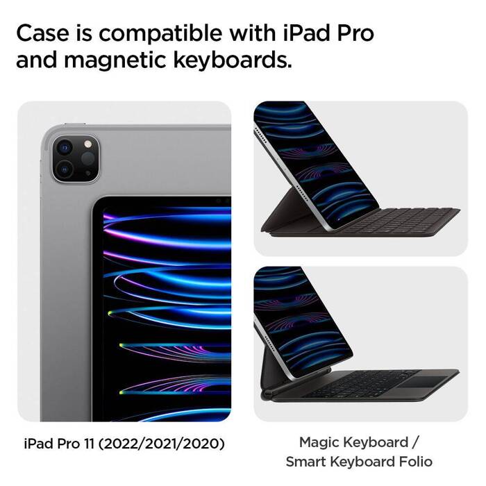 Etui SPIGEN THIN FIT ”PRO” IPAD PRO 4/5/6 11 2020/2021/2022 BLACK