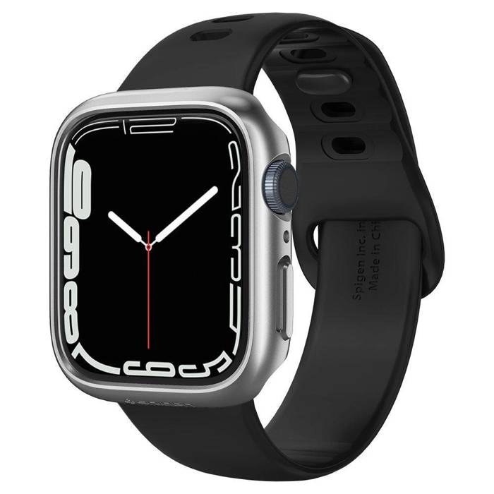 Etui SPIGEN Thin Fit Apple Watch 6 7 8 9 45mm Grafitowe