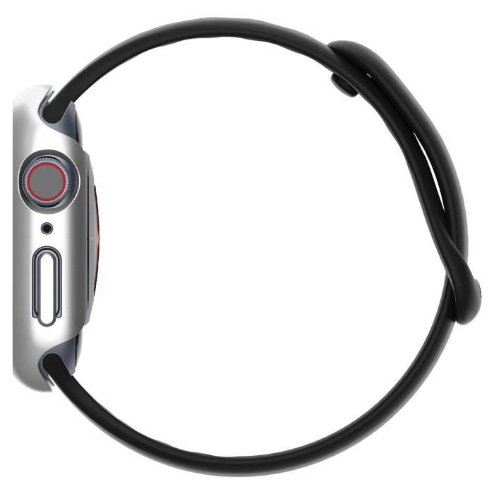 Etui SPIGEN Thin Fit Apple Watch 6 7 8 9 45mm Grafitowe