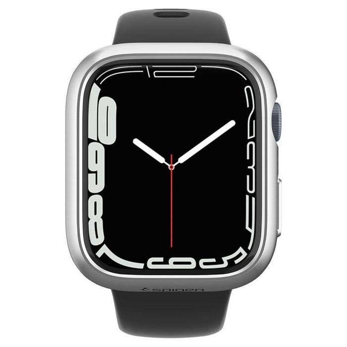 Etui SPIGEN Thin Fit Apple Watch 6 7 8 9 45mm Grafitowe