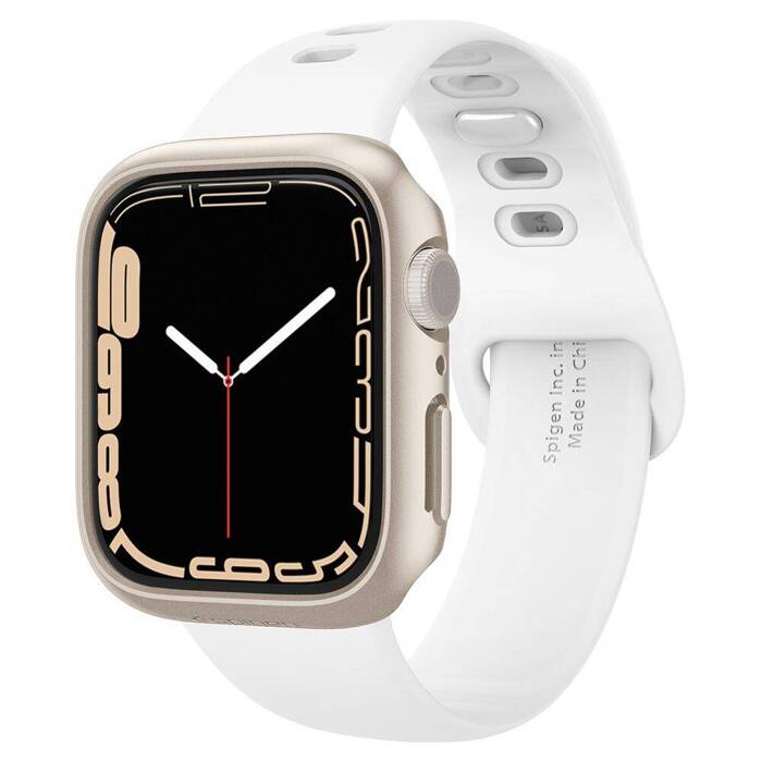 Etui SPIGEN Thin Fit Apple Watch 7 8 9 41mm Starlight Case