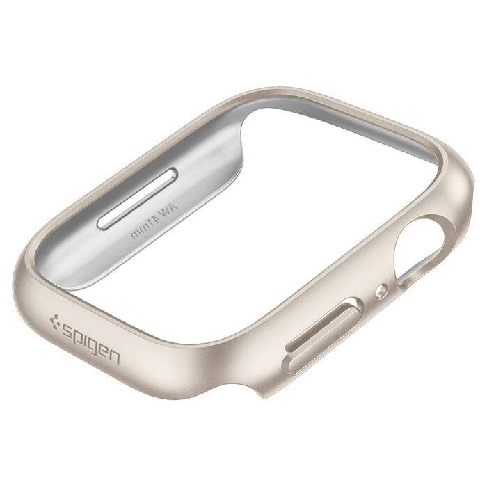 Etui SPIGEN Thin Fit Apple Watch 7 8 9 41mm Starlight Case