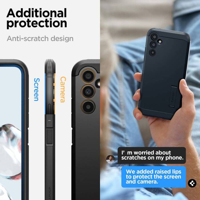 Etui SPIGEN Tough Armor Galaxy A34 5G Black