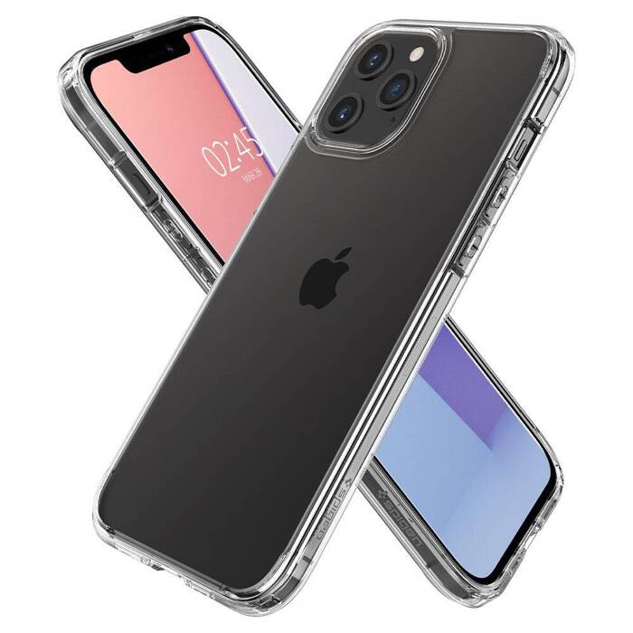 Etui SPIGEN Ultra Hybrid iPhone 12 Pro Max Clear przezroczyste Case