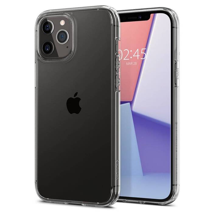 Etui SPIGEN Ultra Hybrid iPhone 12 Pro Max Clear przezroczyste Case