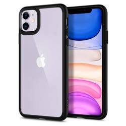 Etui SPIGEN iPhone 11 Ultra Hybrid Czarne Black Case Apple