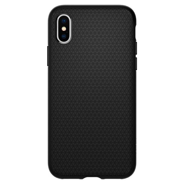 Etui SPIGEN iPhone X/XS Liquid Air Czarne Case 