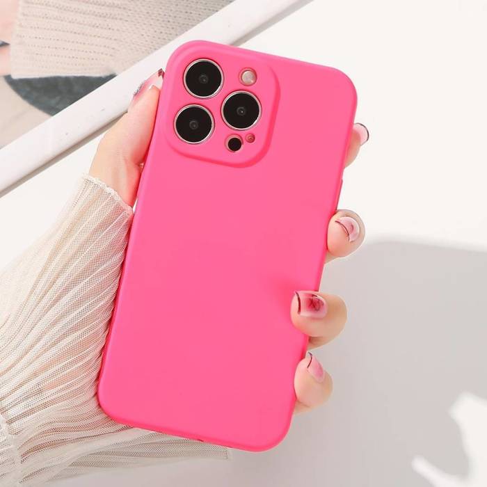 Etui Silicone case etui iPhone 13 Pro Max silikonowy pokrowiec czarne Case