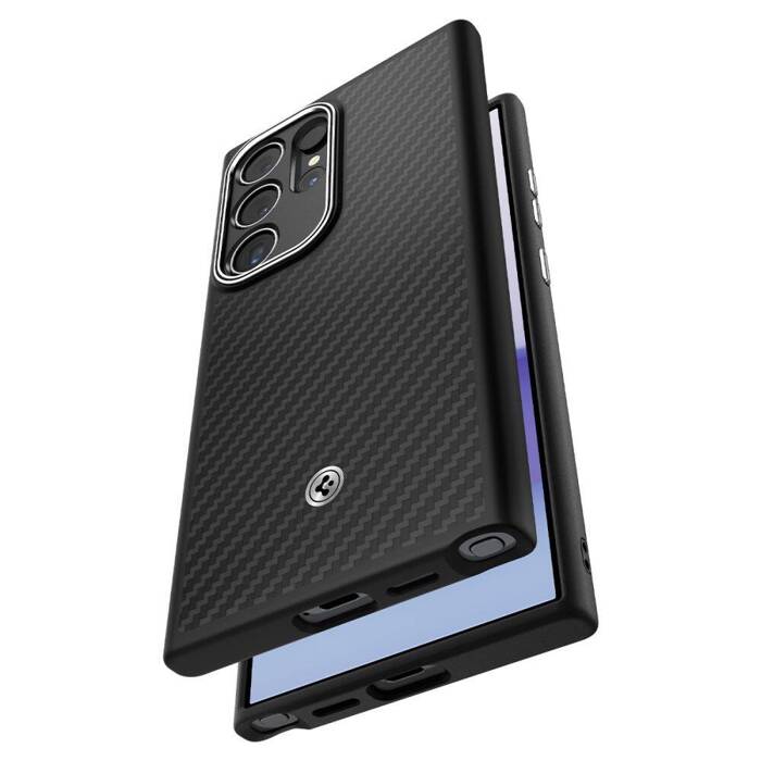 Etui Spigen Enzo Aramid Galaxy S24 Ultra Matte Black Case