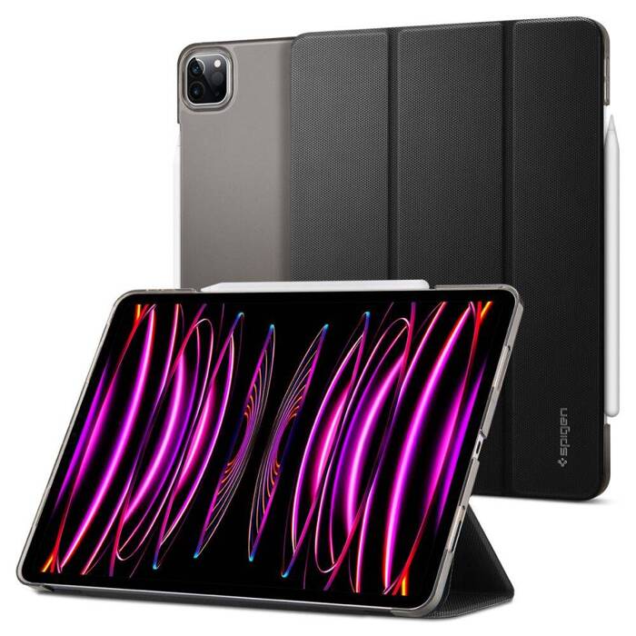 Etui Spigen Liquid Air Folio iPad Pro 4/5/6 11 2020/2021/2022 Black Case