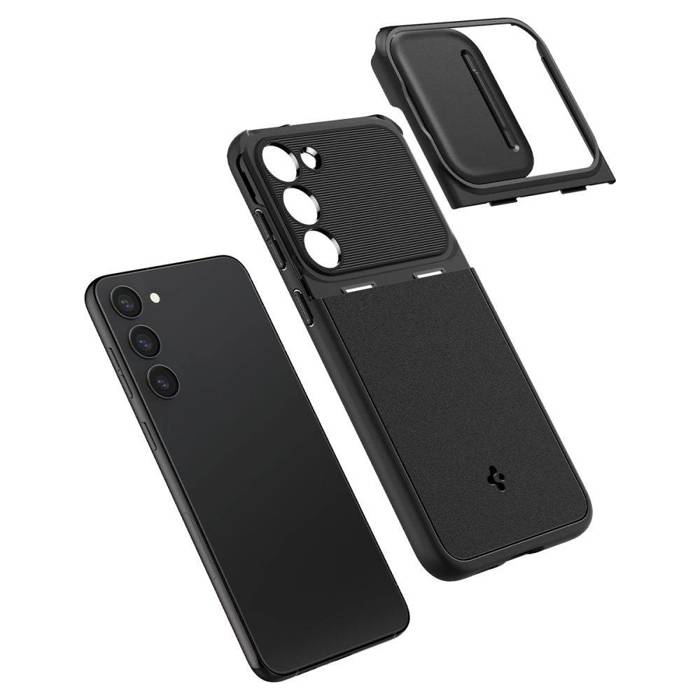 Etui Spigen Optik Armor Galaxy S23 Black Case