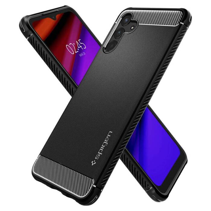 Etui Spigen Rugged Armor Galaxy A04s / A13 5G Matte Black Case